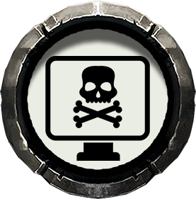 ransomware button